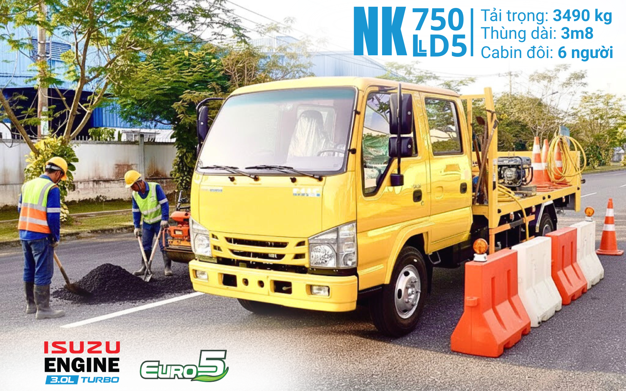 VM MOTORS RA MẮT XE TẢI CABIN ĐÔI NK750LLD5 – GIẢI PHÁP VẬN TẢI LINH HOẠT CHO DOANH NGHIỆP 2026