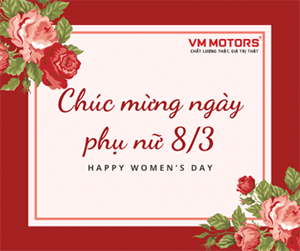 HAPPY WOMEN’S DAY – CHÚC MỪNG NGÀY QUỐC TẾ PHỤ NỮ 8/3