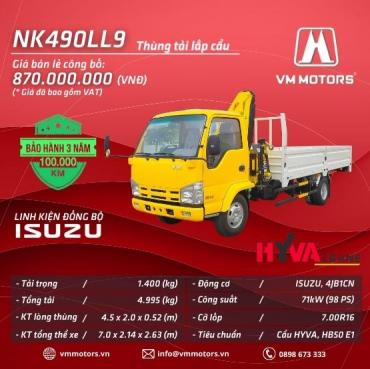 NK490LL9 TẢI LẮP CẨU