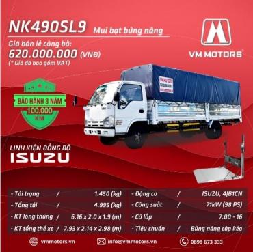 NK490SL9 MUI BẠT BUNG NANG